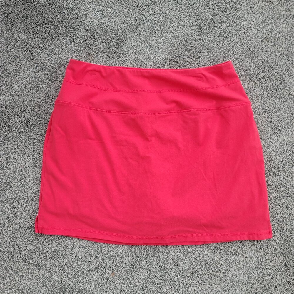 Kim Rogers Coral Colored Skort Large